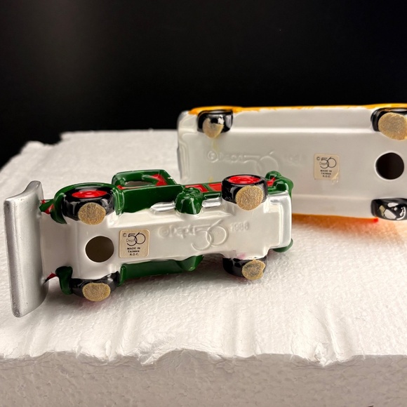 Department 56 Snow Village School Bus & Snow Plow - Picture 14 of 15